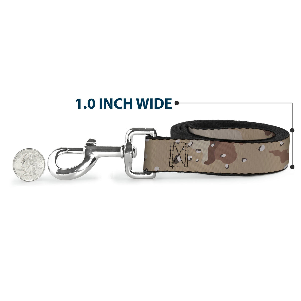 Dog Leash - Desert Camo Tans/Browns - Buckle-Down - Flyclothing LLC