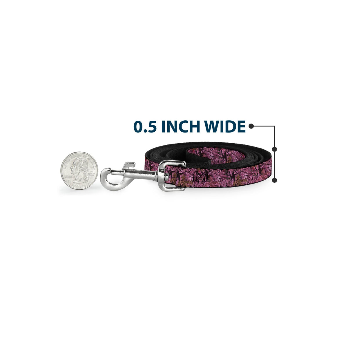Dog Leash - Hunting Camo Pinks