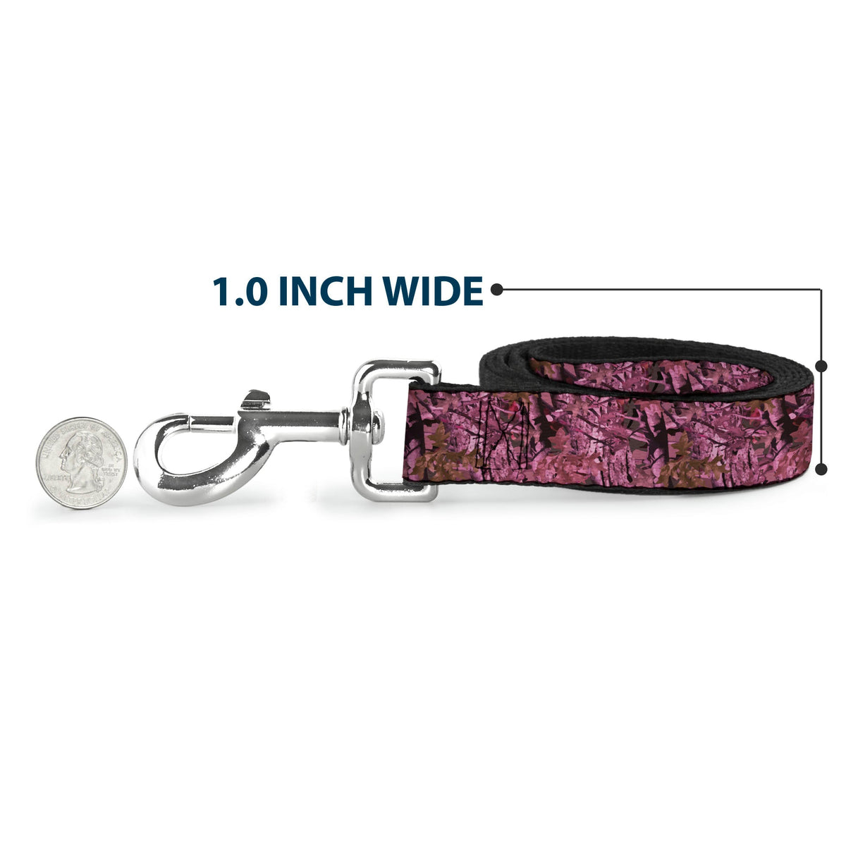 Dog Leash - Hunting Camo Pinks