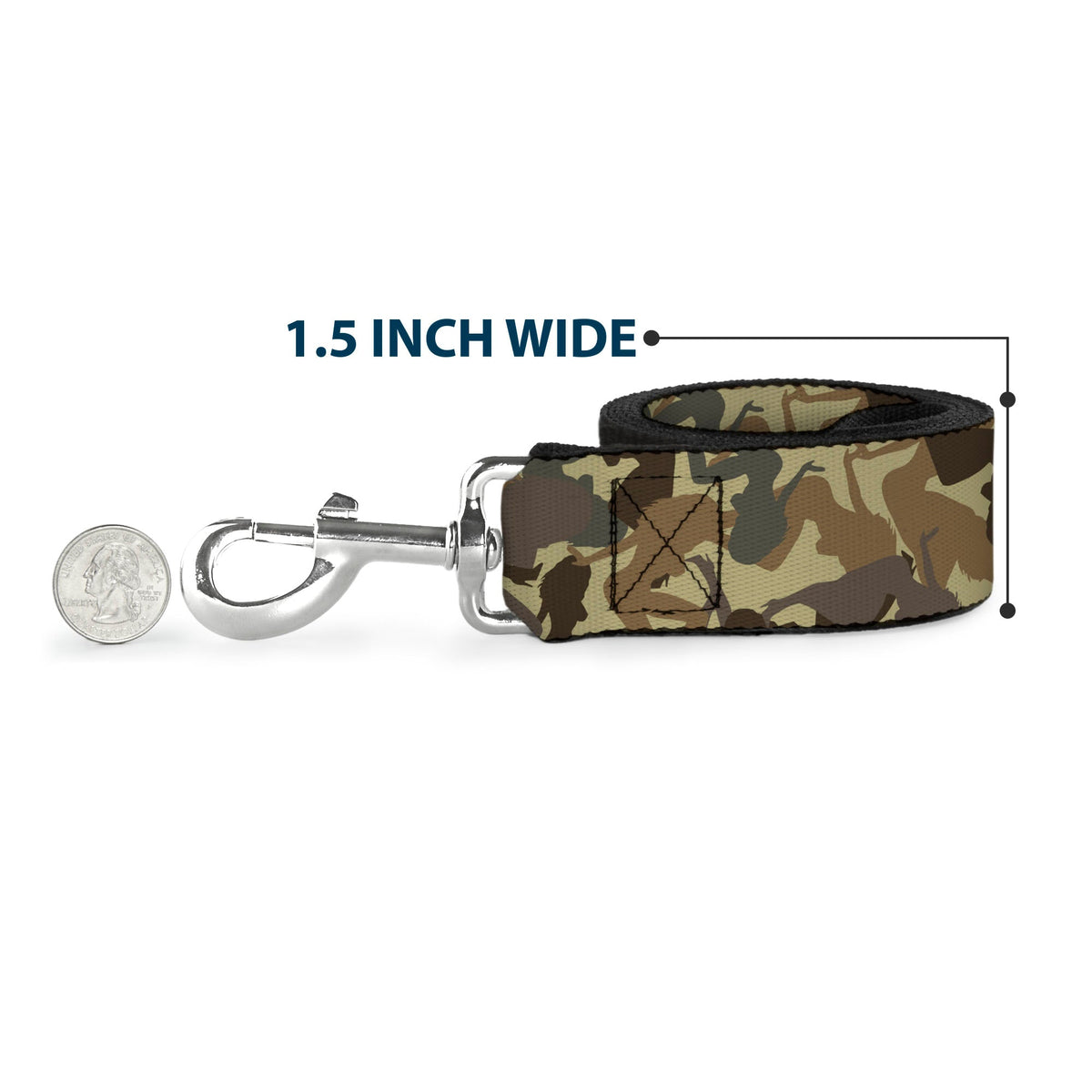Dog Leash - Mud Flap Girls Camo Browns