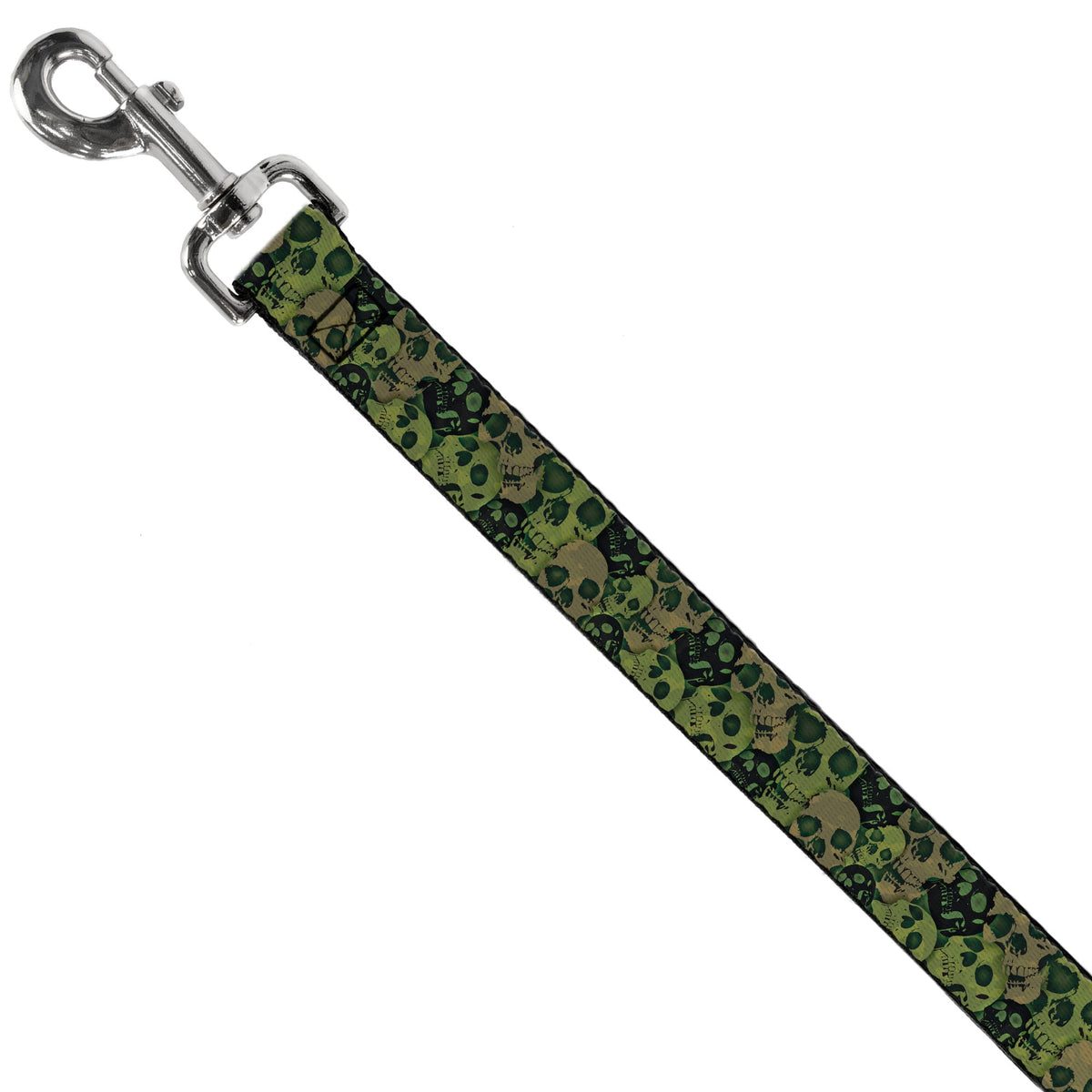 Dog Leash - Camo Olive/Black Skull Yard2 - Buckle-Down - Flyclothing LLC