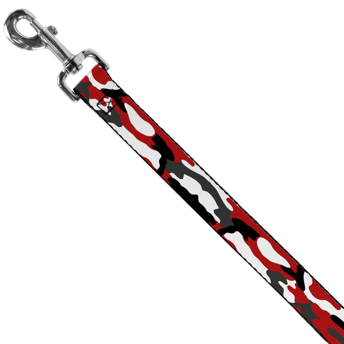 Dog Leash - Camo Red/Black/Gray/White - Buckle-Down - Flyclothing LLC
