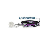 Dog Leash - Camo Purple/Black/Gray/White - Buckle-Down - Flyclothing LLC