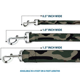 Dog Leash - Camo Olive3