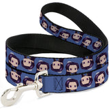 Dog Leash - The Apothecary Diaries Chibi Jinshi Flip Pose Blue