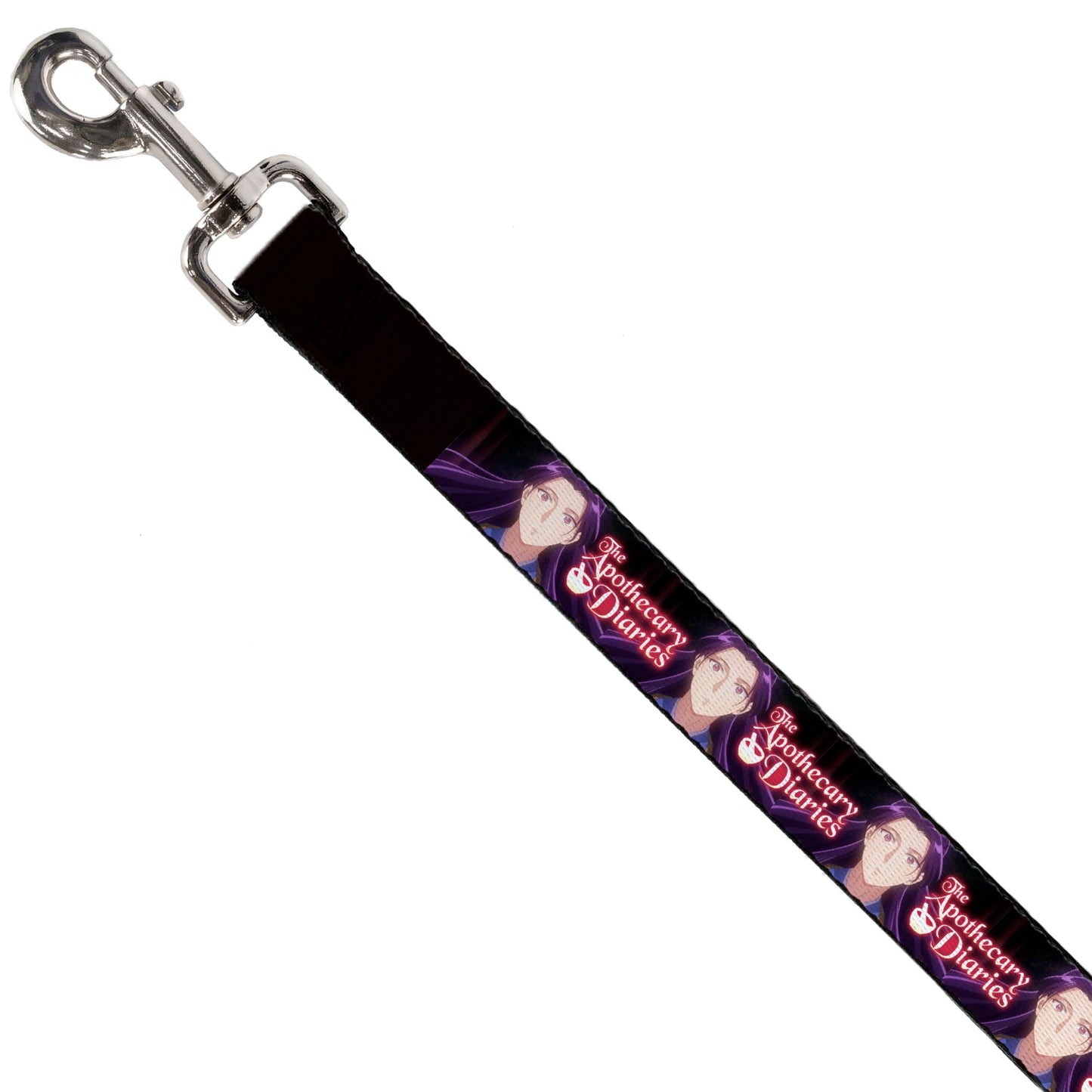 Dog Leash - THE APOTHECARY DIARIES Jinshi Pose and Title Logo Black