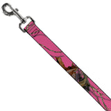 Dog Leash - Mossy Oak Country Roots Camo Fuchsia