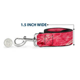 Dog Leash - Mossy Oak Elements Anemone Agua Camo Pink - Buckle-Down - Flyclothing LLC