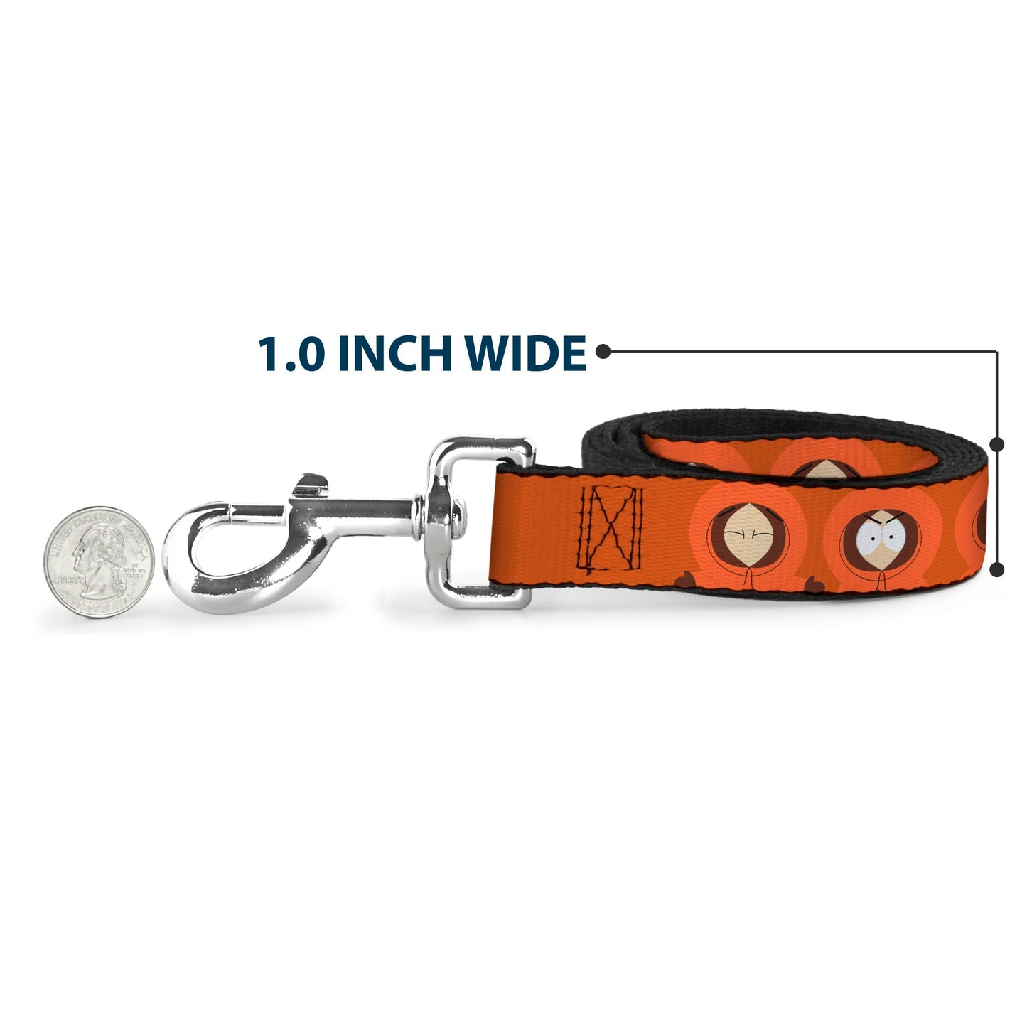 Dog Leash - South Park Kenny Expressions Oranges