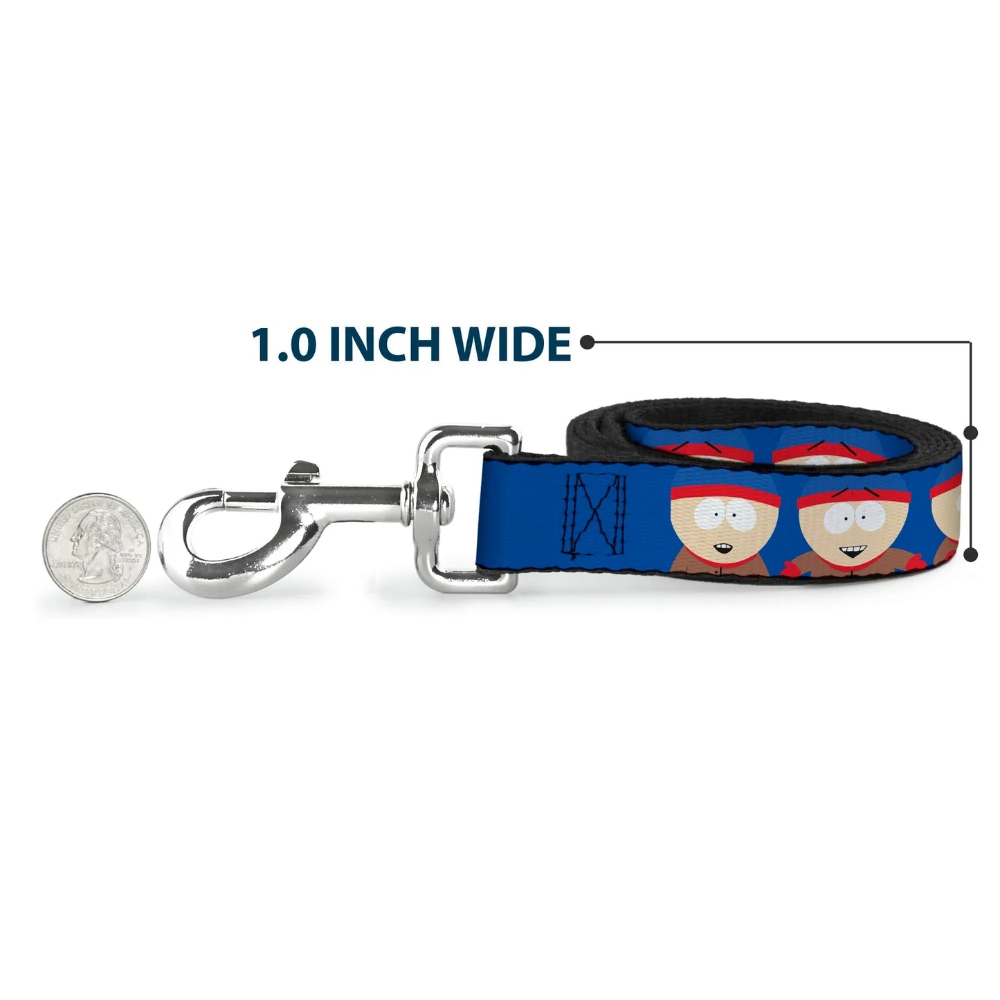 Dog Leash - South Park Stan Expressions Blue - Buckle-Down - Flyclothing LLC
