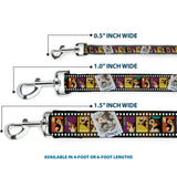 Dog Leash - Gremlins Gizmo Filmstrip Poses Multi Color