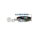 Dog Leash - Gremlins GIZMO Text and Pose Blocks White/Multi Color