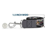 Dog Leash - Gremlins Gizmo Pose and Rules Collage Gray
