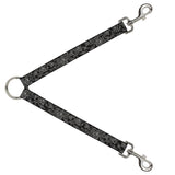 Dog Leash Splitter - BD Logo Scattered Black/Gray