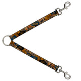 Dog Leash Splitter - Cali License Plates Stacked Vintage