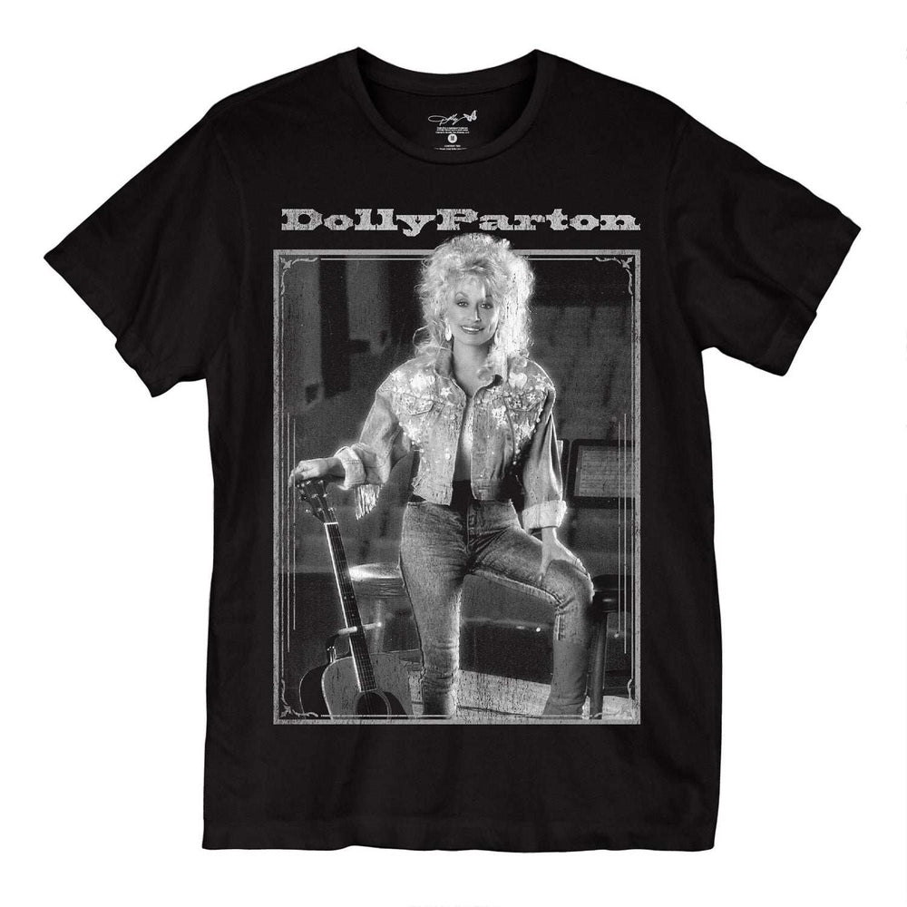 Dolly Parton Dolly And Guitar Unisex T Shirt - Dolly Parton - Flyclothing LLC