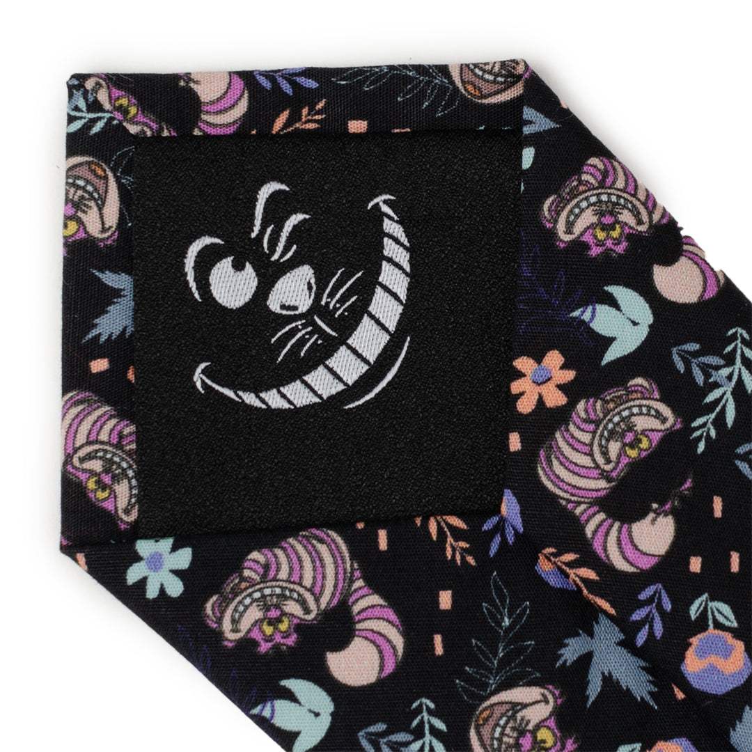 Disney Alice in Wonderland Cheshire Cat Black Men's Tie - Cufflinks.com - Flyclothing LLC