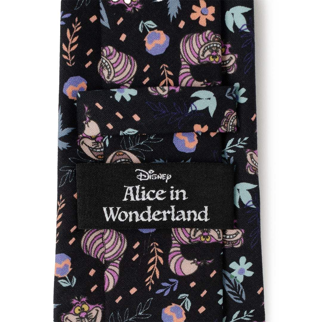 Disney Alice in Wonderland Cheshire Cat Black Men's Tie - Cufflinks.com - Flyclothing LLC