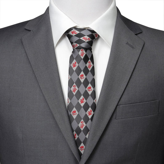 Disney Alice in Wonderland Gray Men's Tie