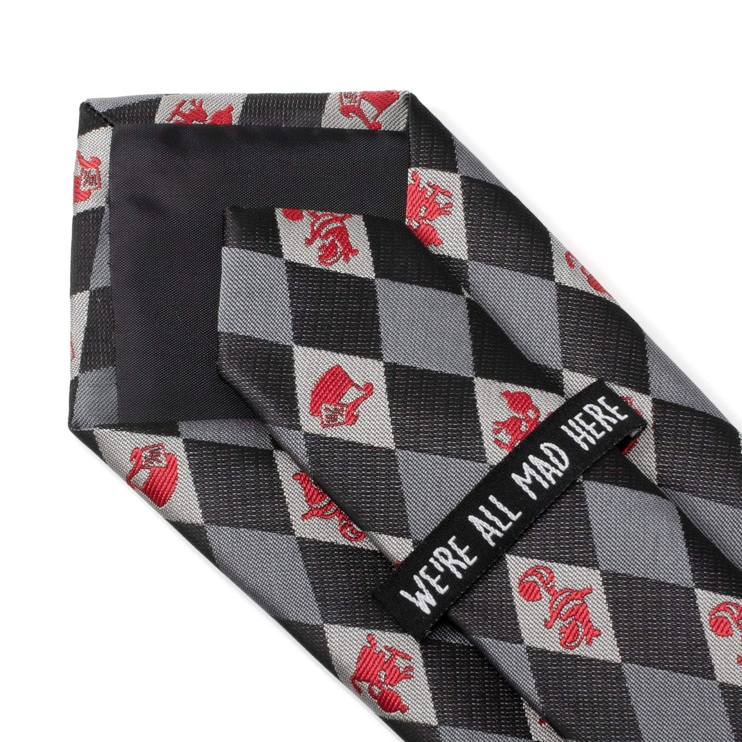 Disney Alice in Wonderland Gray Men's Tie - Cufflinks.com - Flyclothing LLC