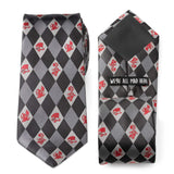 Disney Alice in Wonderland Gray Men's Tie - Cufflinks.com - Flyclothing LLC