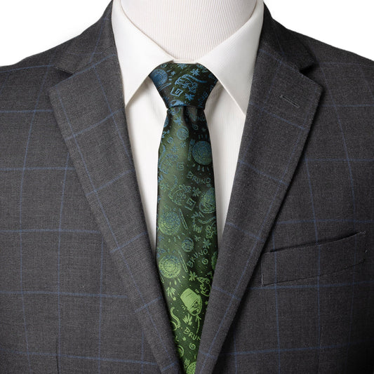 Disney Encanto Bruno Multi Black Men's Tie
