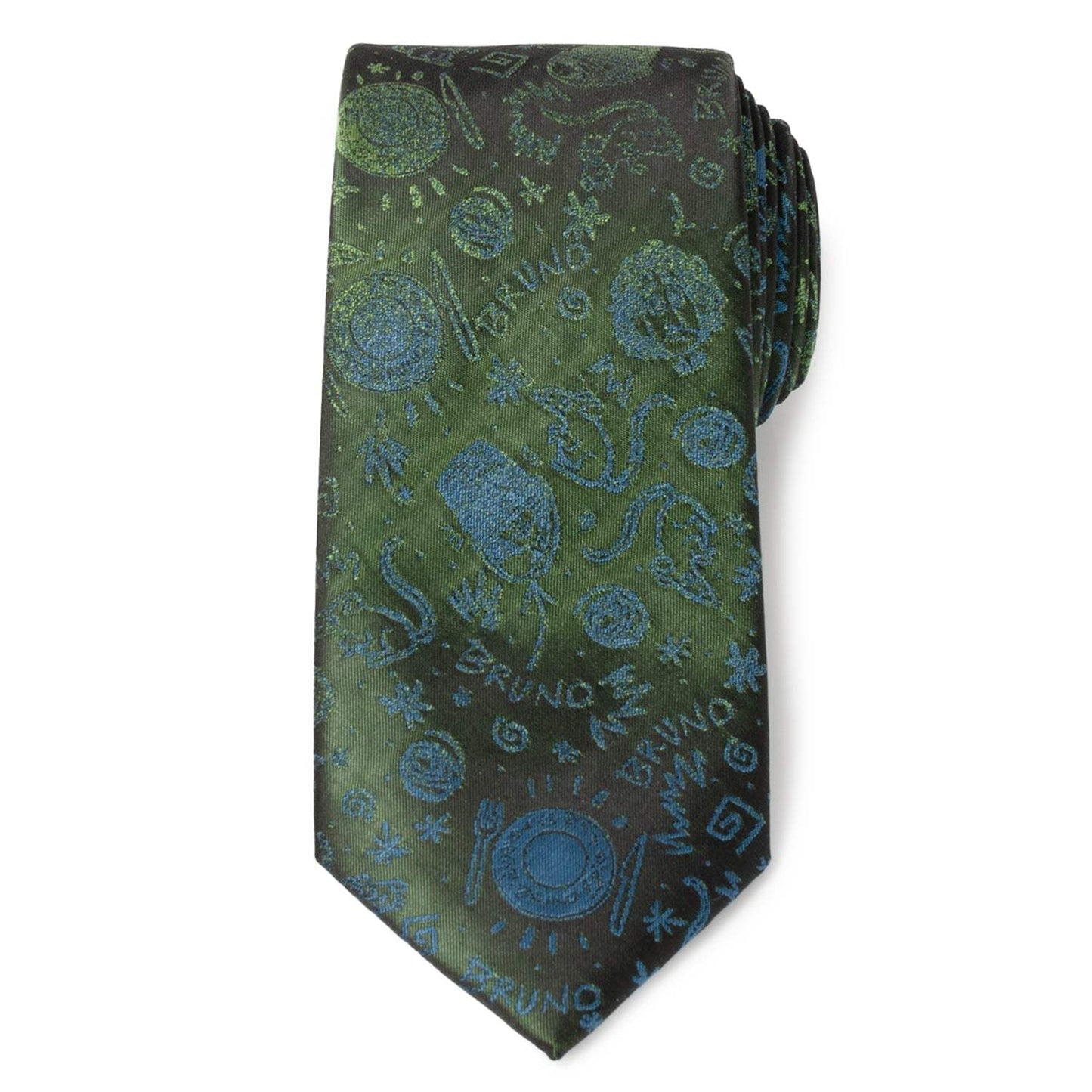 Disney Encanto Bruno Multi Black Men's Tie - Cufflinks.com - Flyclothing LLC