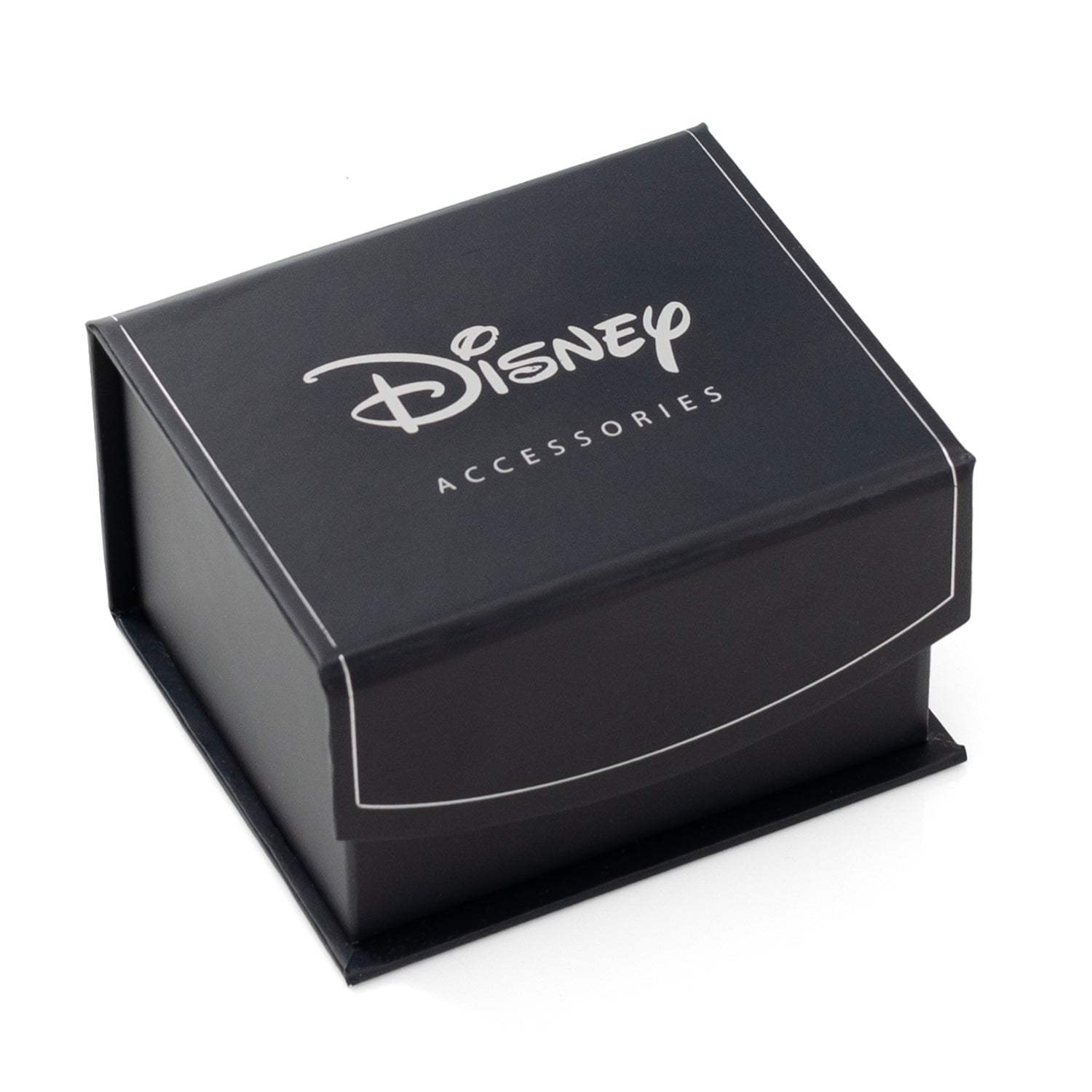 Disney Mickey Mouse Silhouette Basket Weave Cufflinks