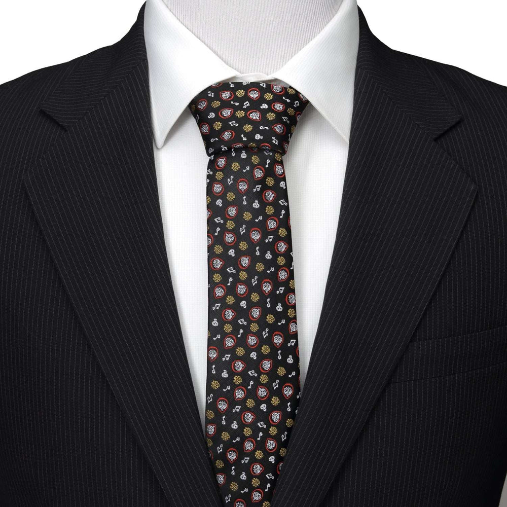 Disney Pixar Coco Black Men's Tie - Cufflinks.com - Flyclothing LLC