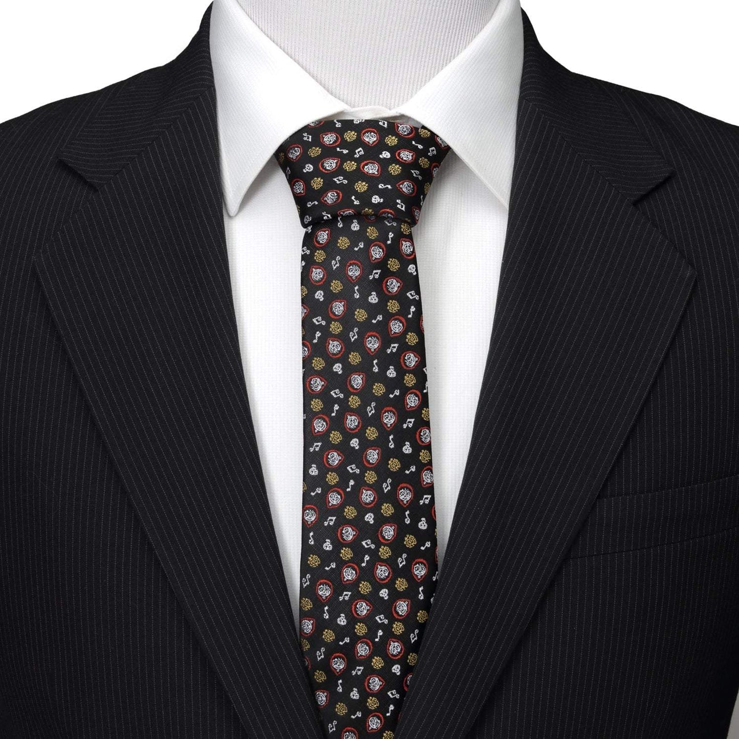Disney Pixar Coco Black Men's Tie - Cufflinks.com - Flyclothing LLC