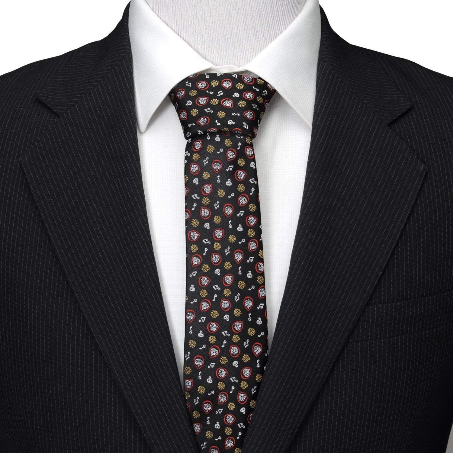 Disney Pixar Coco Black Men's Tie - Cufflinks.com - Flyclothing LLC