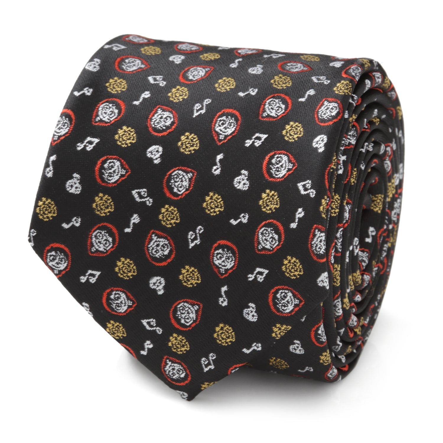 Disney Pixar Coco Black Men's Tie - Cufflinks.com