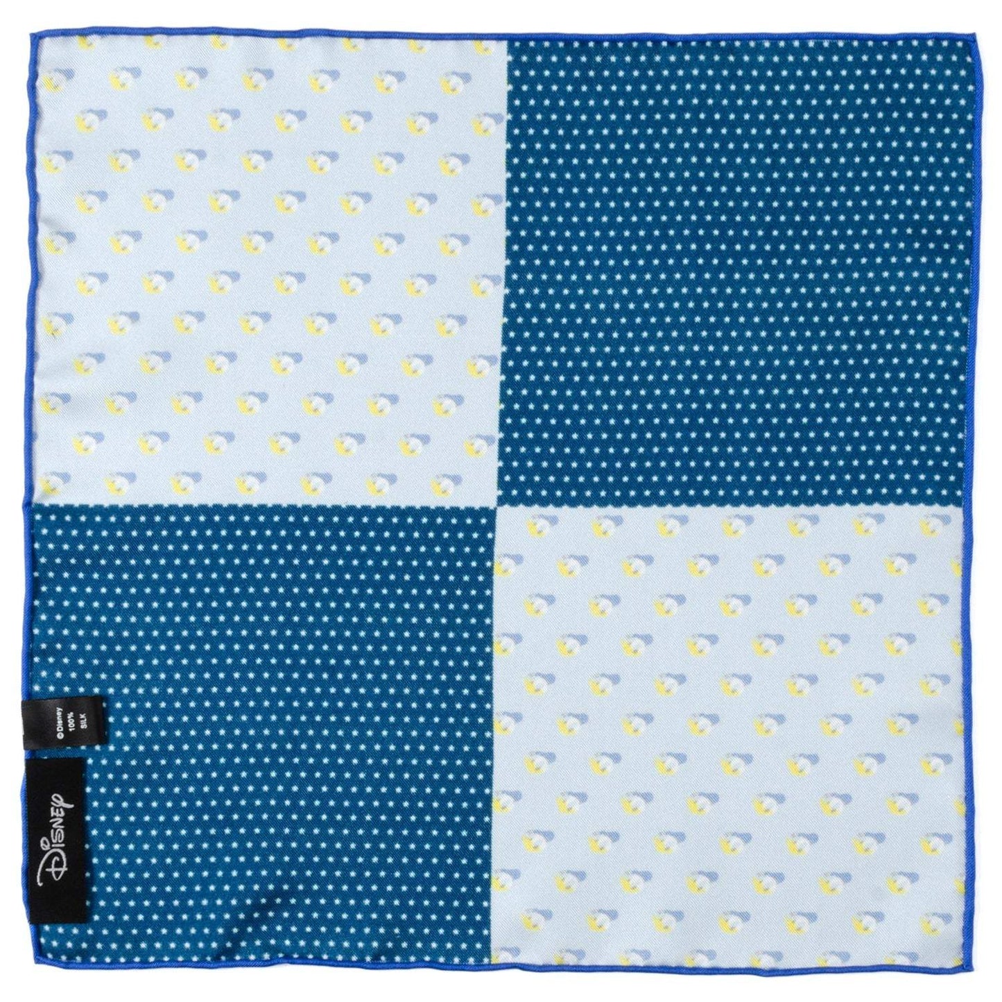 Disney Donald Duck Blue Pocket Square - Cufflinks.com - Flyclothing LLC