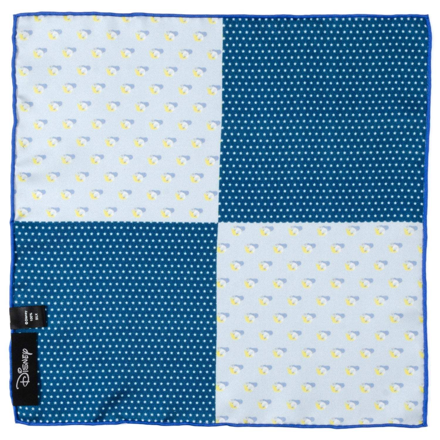 Disney Donald Duck Blue Pocket Square - Cufflinks.com - Flyclothing LLC
