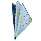 Disney Donald Duck Blue Pocket Square - Cufflinks.com - Flyclothing LLC