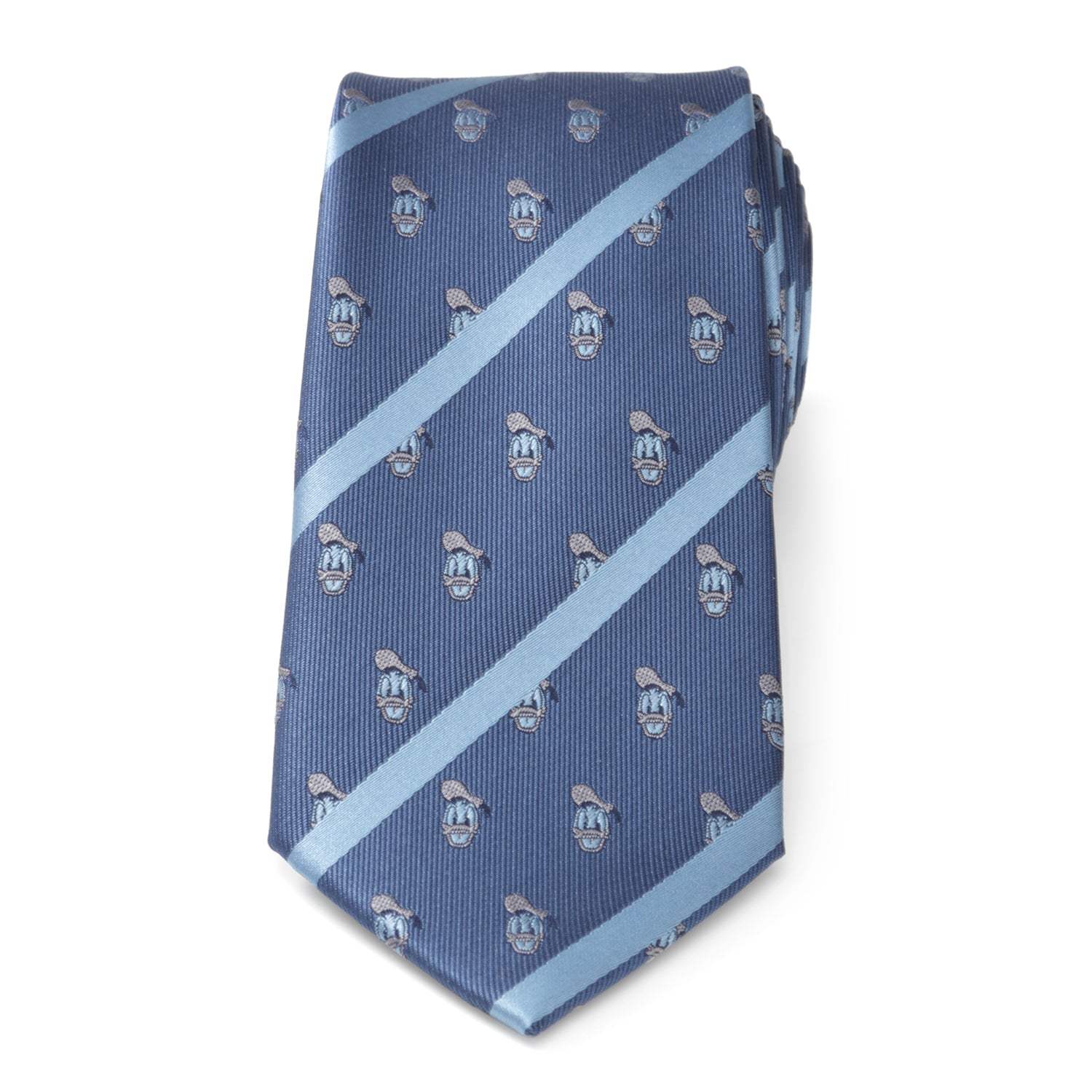 Disney Donald Duck Stripe Blue Men's Tie - Cufflinks.com - Flyclothing LLC
