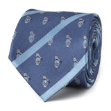 Disney Donald Duck Stripe Blue Men's Tie - Cufflinks.com - Flyclothing LLC