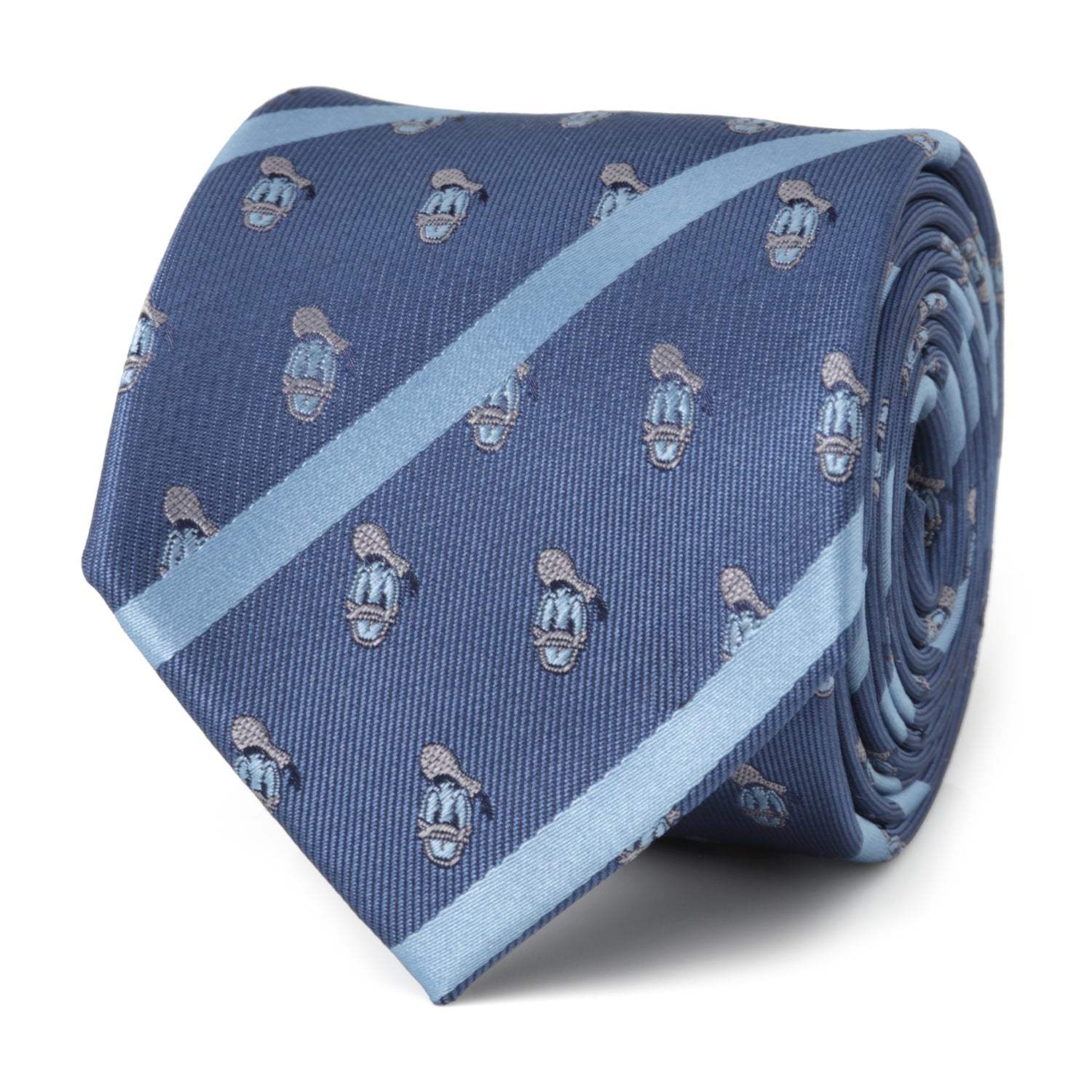 Disney Donald Duck Stripe Blue Men's Tie - Cufflinks.com - Flyclothing LLC