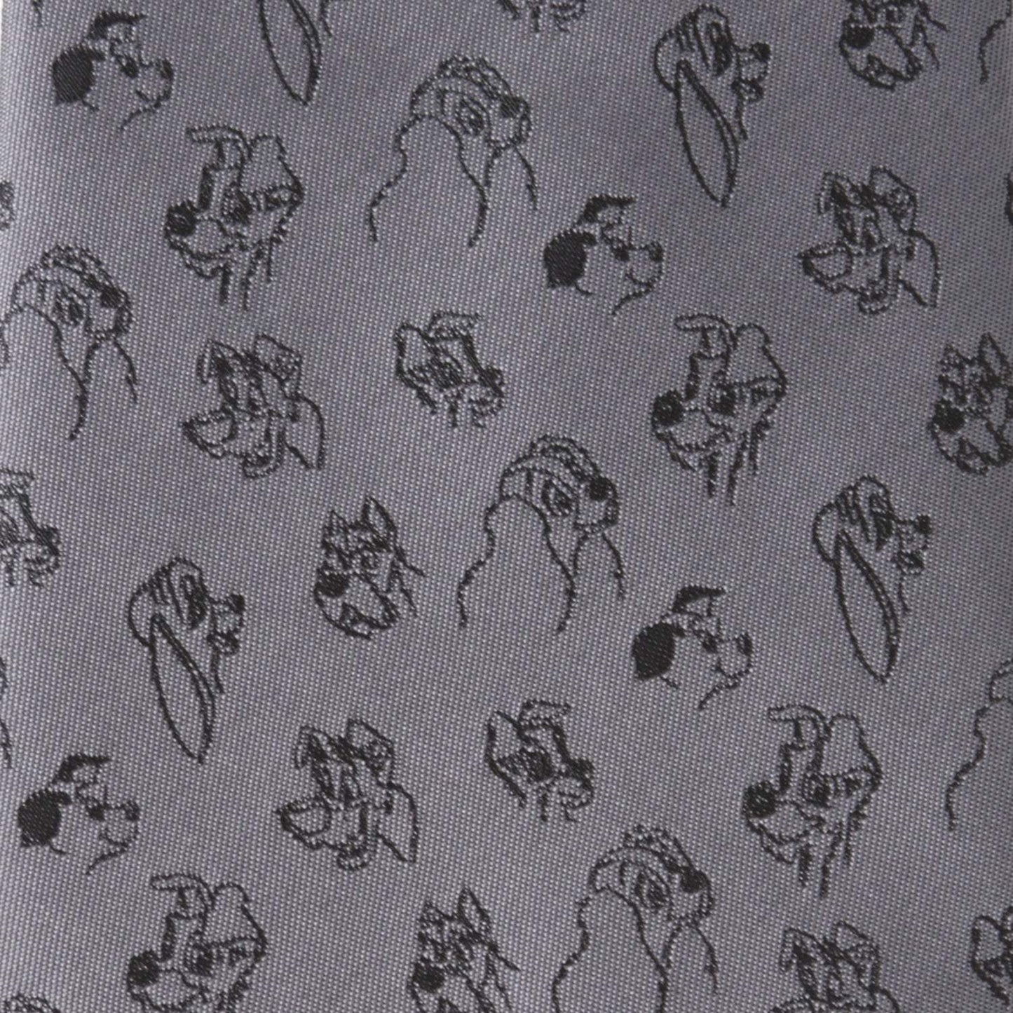Disney Dogs Gray Men's Tie - Cufflinks.com - Flyclothing LLC