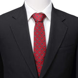 Disney Pixar The Incredibles Logo Red Men's Tie - Cufflinks.com - Flyclothing LLC