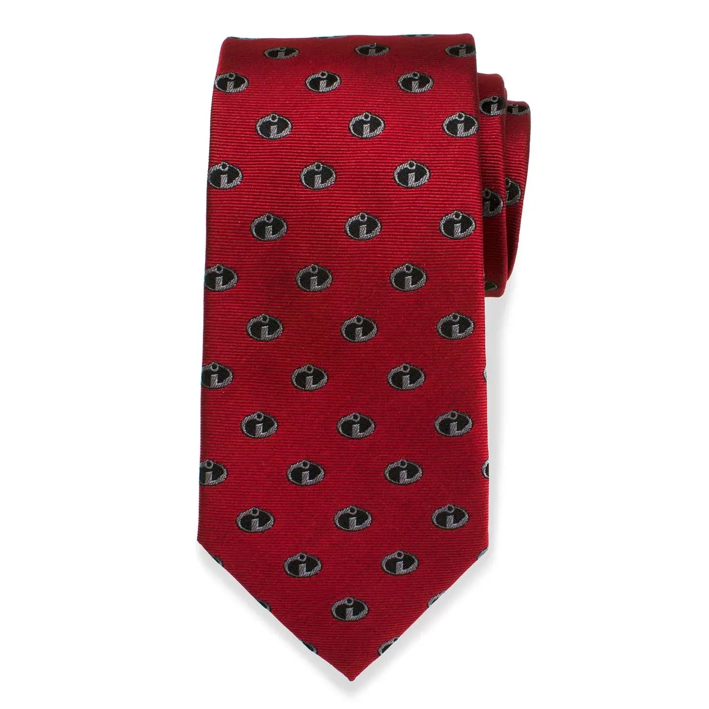 Disney Pixar The Incredibles Logo Red Men's Tie - Cufflinks.com - Flyclothing LLC