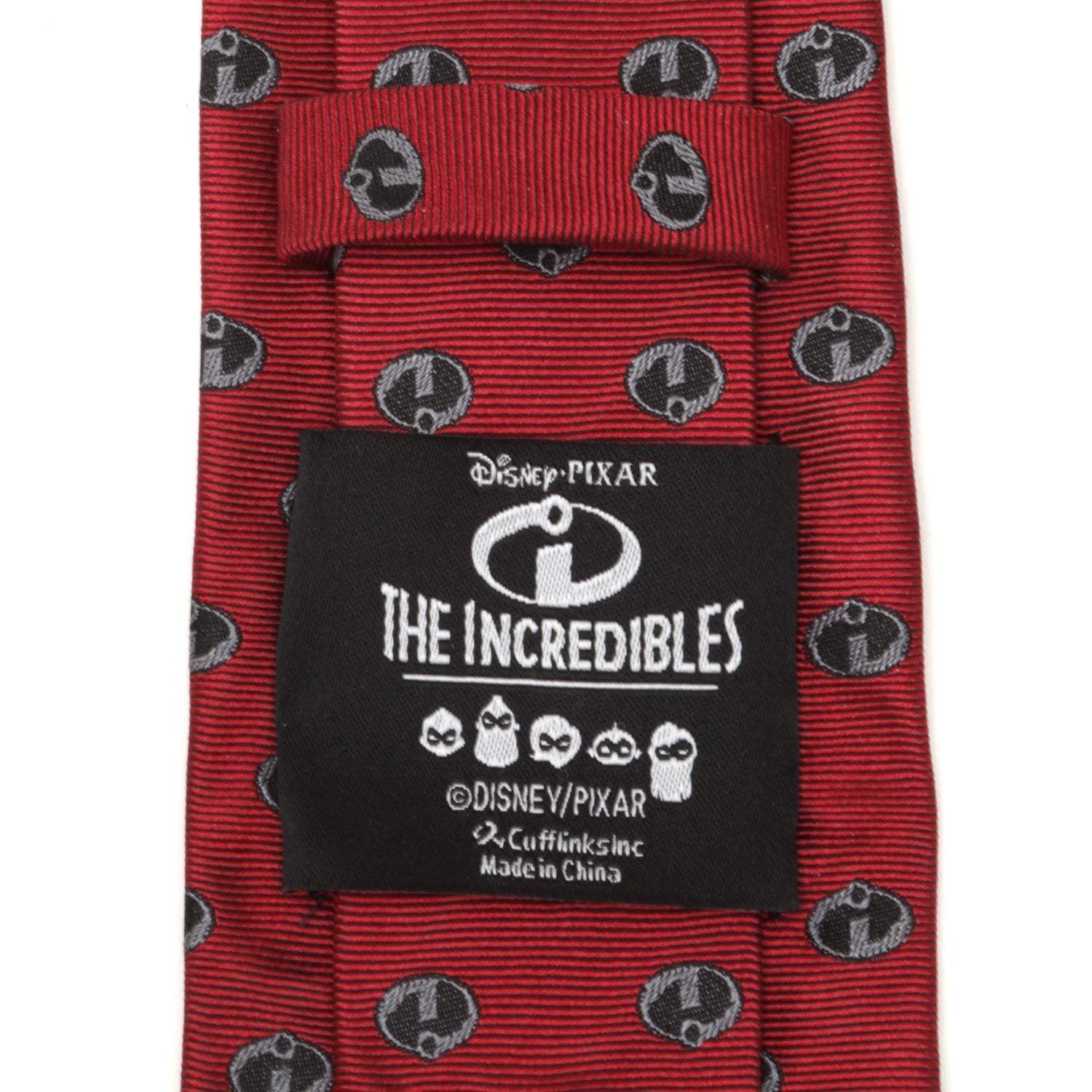 Disney Pixar The Incredibles Logo Red Men's Tie - Cufflinks.com - Flyclothing LLC