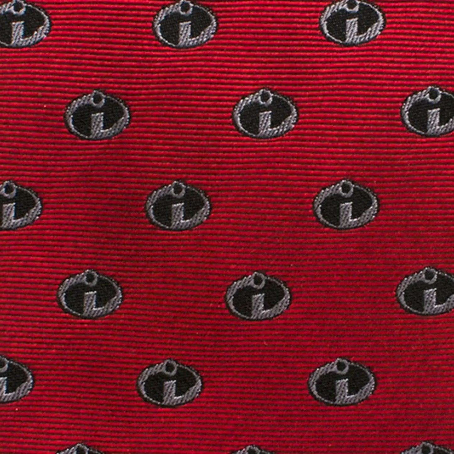 Disney Pixar The Incredibles Logo Red Men's Tie - Cufflinks.com - Flyclothing LLC