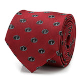 Disney Pixar The Incredibles Logo Red Men's Tie - Cufflinks.com - Flyclothing LLC