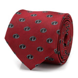 Disney Pixar The Incredibles Logo Red Men's Tie - Cufflinks.com - Flyclothing LLC