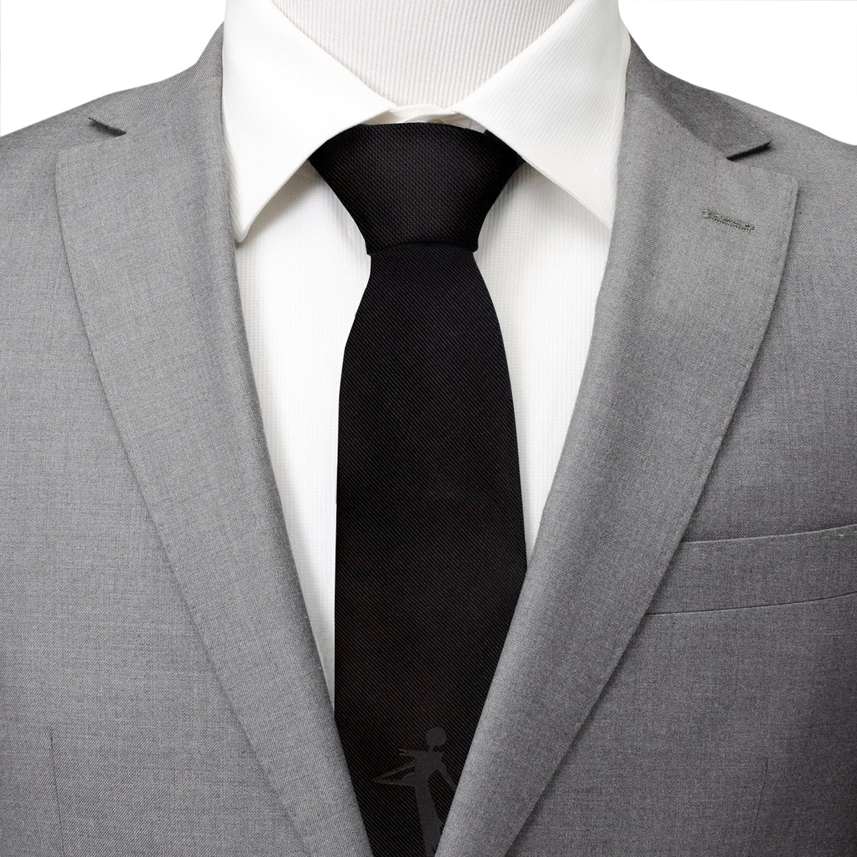 Disney The Nightmare Before Christmas Jack Skellington Black Men's Tie - Cufflinks.com - Flyclothing LLC