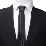 Disney The Nightmare Before Christmas Jack Skellington Striped Men's Tie - Cufflinks.com - Flyclothing LLC