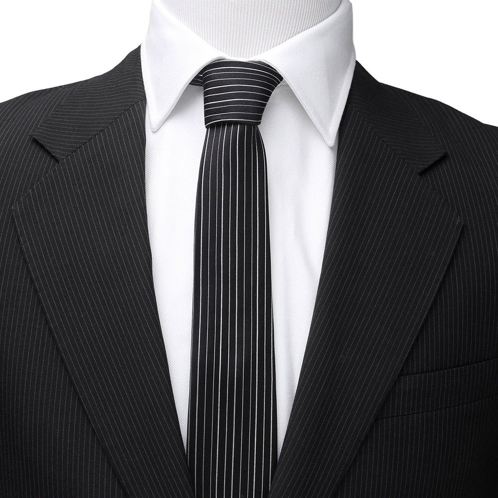 Disney The Nightmare Before Christmas Jack Skellington Striped Men's Tie - Cufflinks.com - Flyclothing LLC