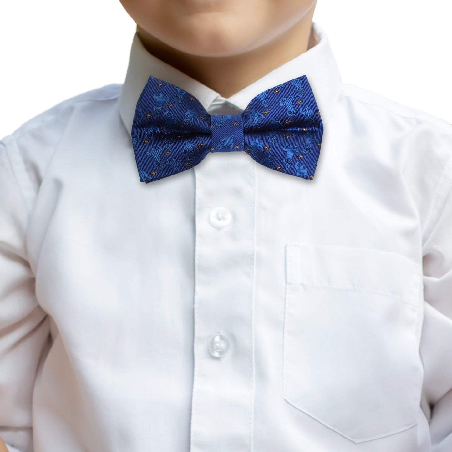 Disney Aladdin Genie Scattered Blue Big Boys' Bow Tie - Cufflinks.com - Flyclothing LLC
