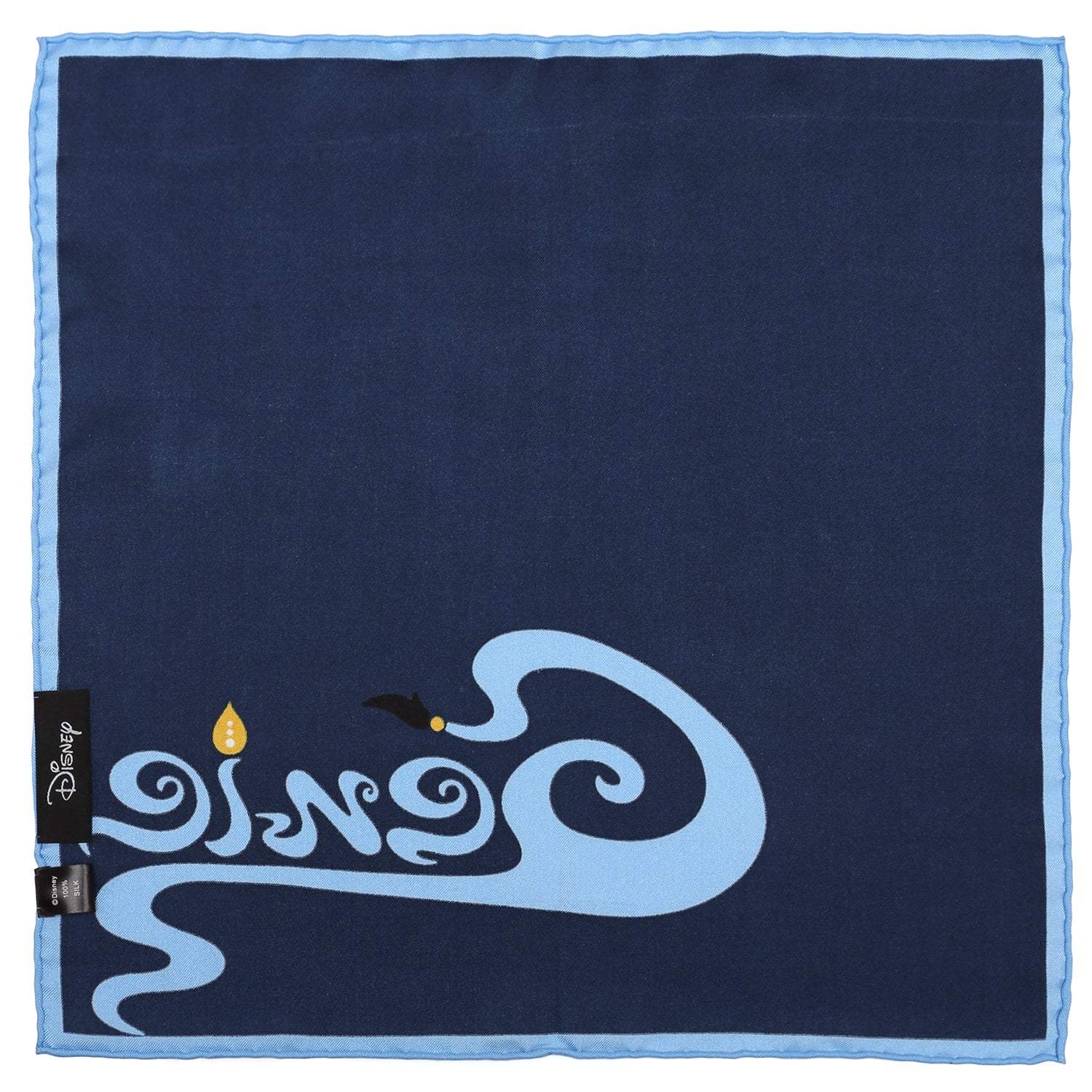 Disney Aladdin Genie Writing Pattern Pocket Square - Cufflinks.com - Flyclothing LLC